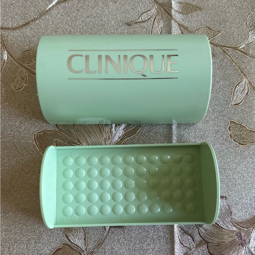 Vintage Clinique Mint Green Soap Dish - Picture 2 of 7